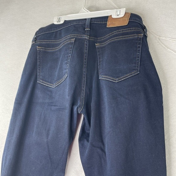 J Crew Matchstick Jeans Womens Size 28 Waist Dark Blue Denim Slim Straight Leg - Picture 10 of 13